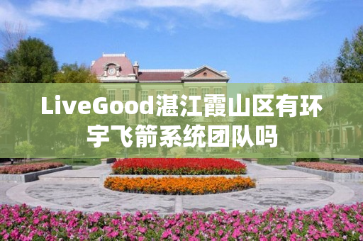 LiveGood湛江霞山区有环宇飞箭系统团队吗