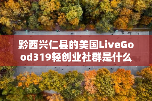 黔西兴仁县的美国LiveGood319轻创业社群是什么